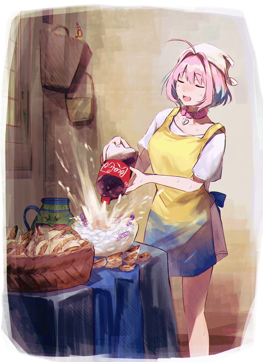 yumemi riamu and pot of greed (idolmaster and 4 more) drawn by hamachamu