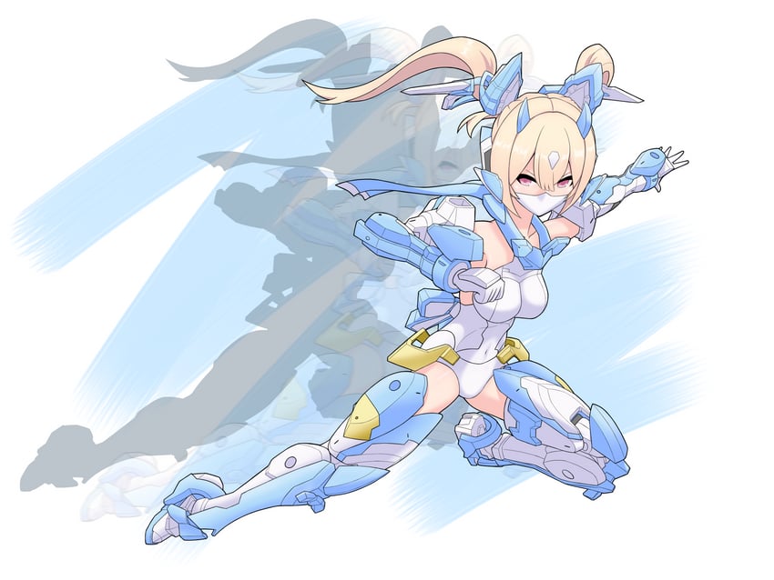 asura ninja aoi (megami device) drawn by ryuseiryui