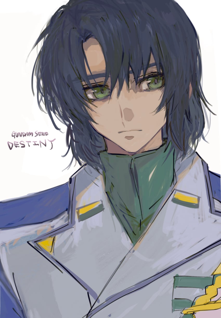athrun zala (gundam and 1 more) drawn by she_(morianosu)