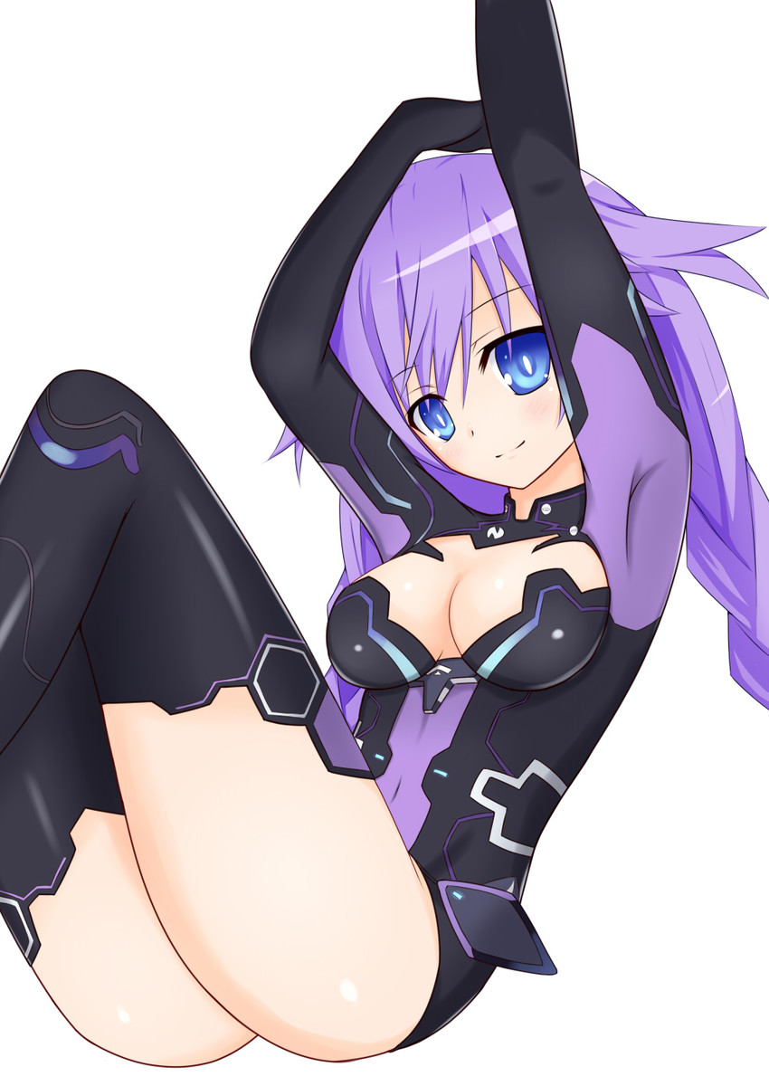 neptune and purple heart (neptune) drawn by tamaki_(tamaki_pic)