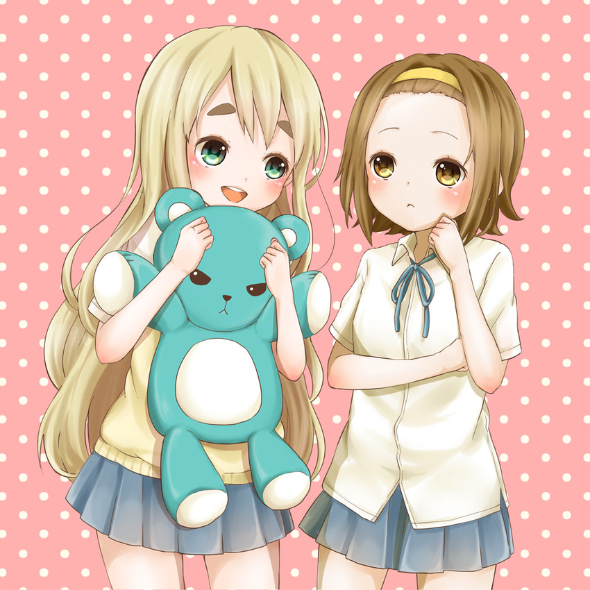 tainaka ritsu and kotobuki tsumugi (k-on!) drawn by mnmktn