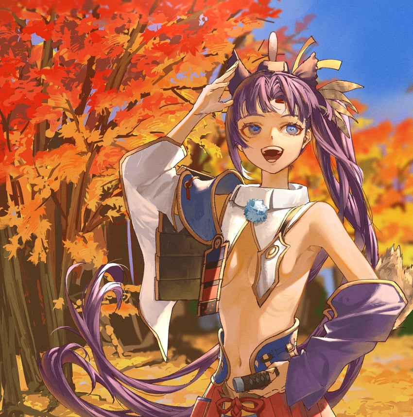ushiwakamaru (fate and 1 more) drawn by zuraa_(naunau_seijin)