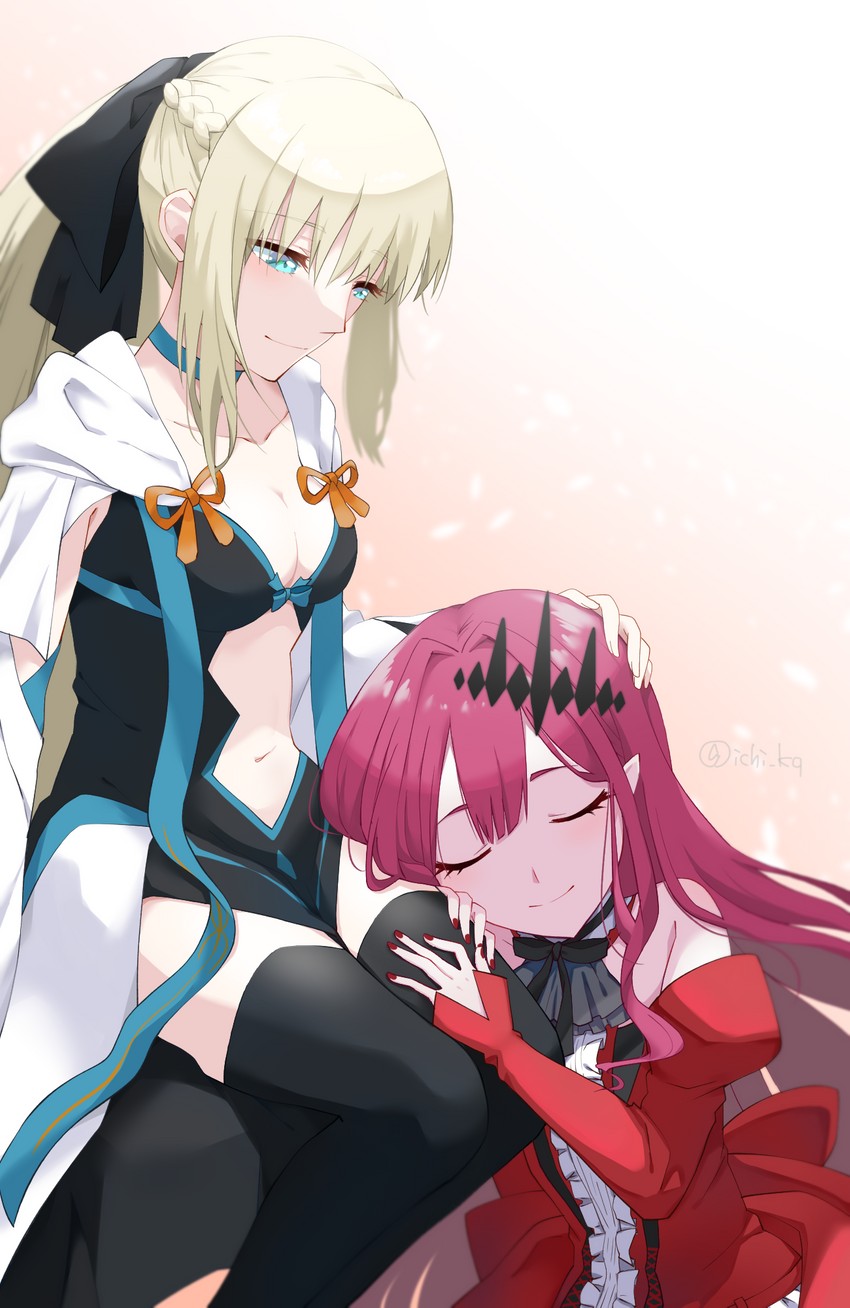 baobhan sith and morgan le fay (fate and 1 more) drawn by ichi_kq