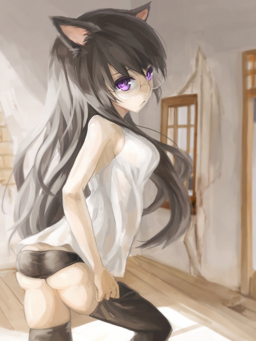 hanekawa tsubasa and black hanekawa (monogatari and 2 more) drawn by pondel