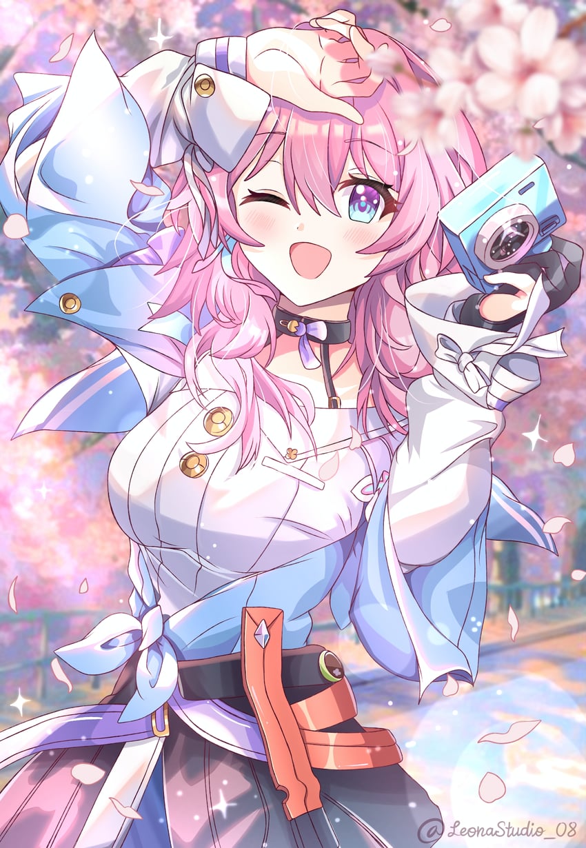 march 7th (honkai and 1 more) drawn by kohane_leona