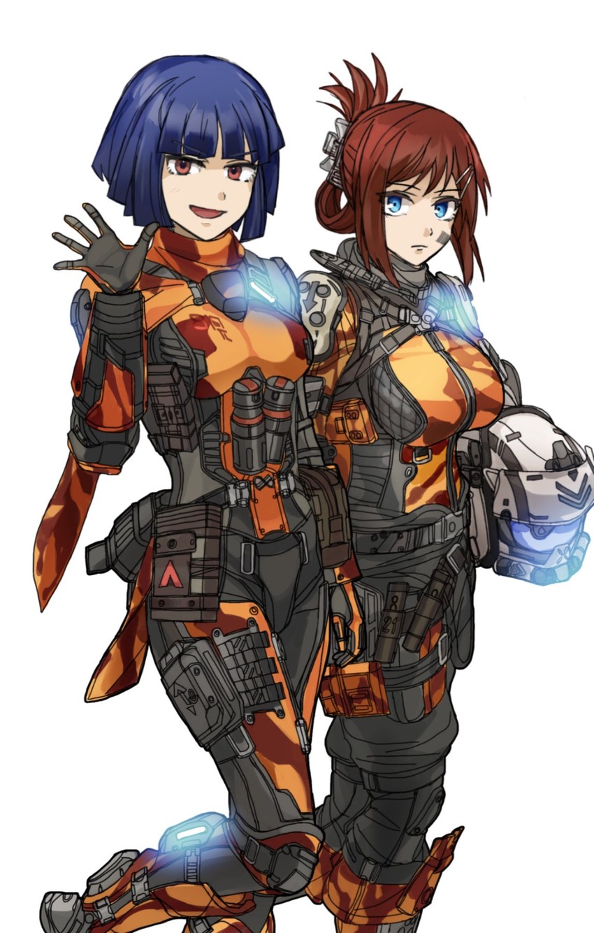 pilot, grapple pilot, and pulse blade pilot (titanfall and 1 more) drawn by kotone_a