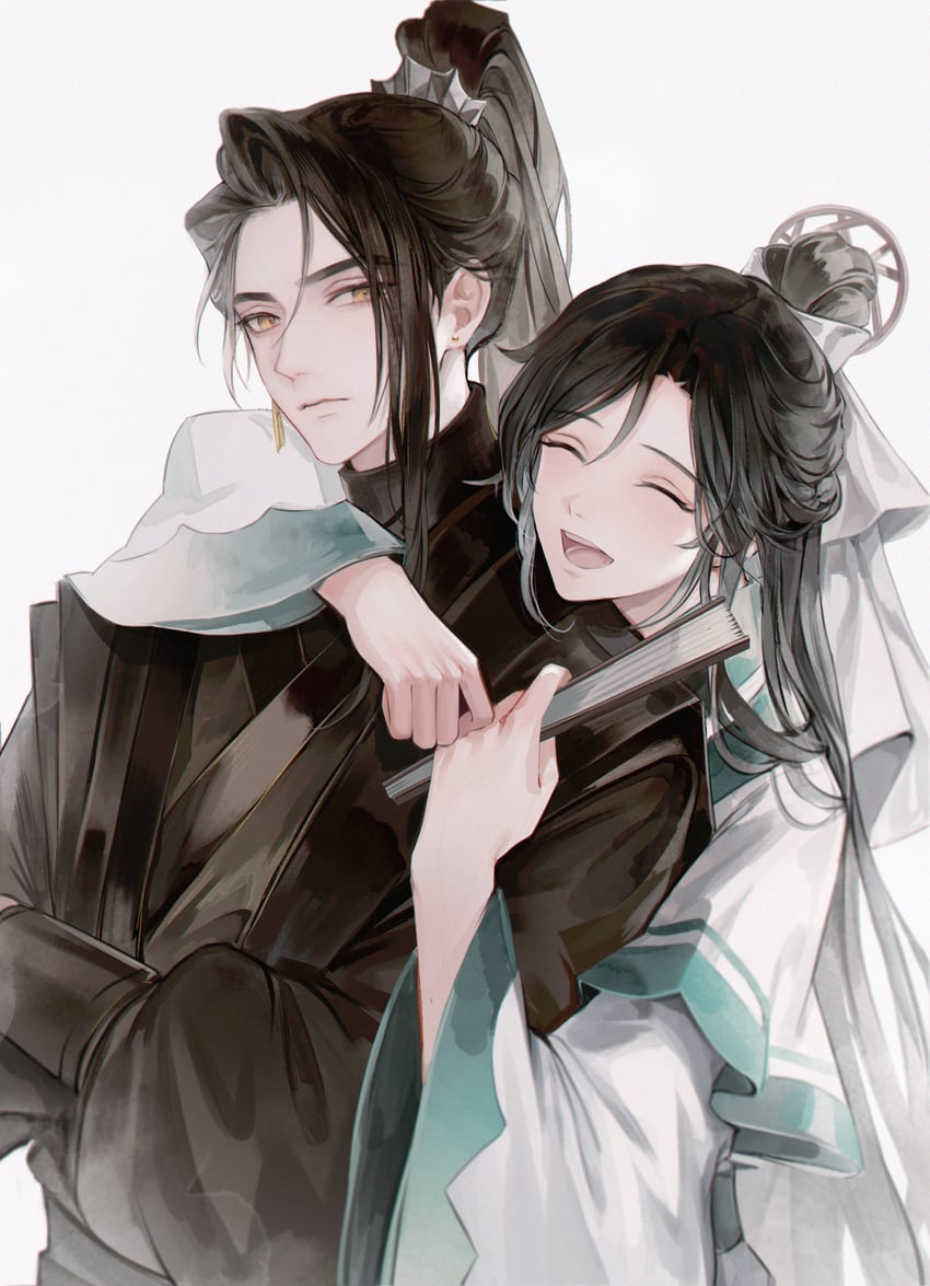 shi qingxuan and ming yi (tianguan cifu) drawn by young57440489