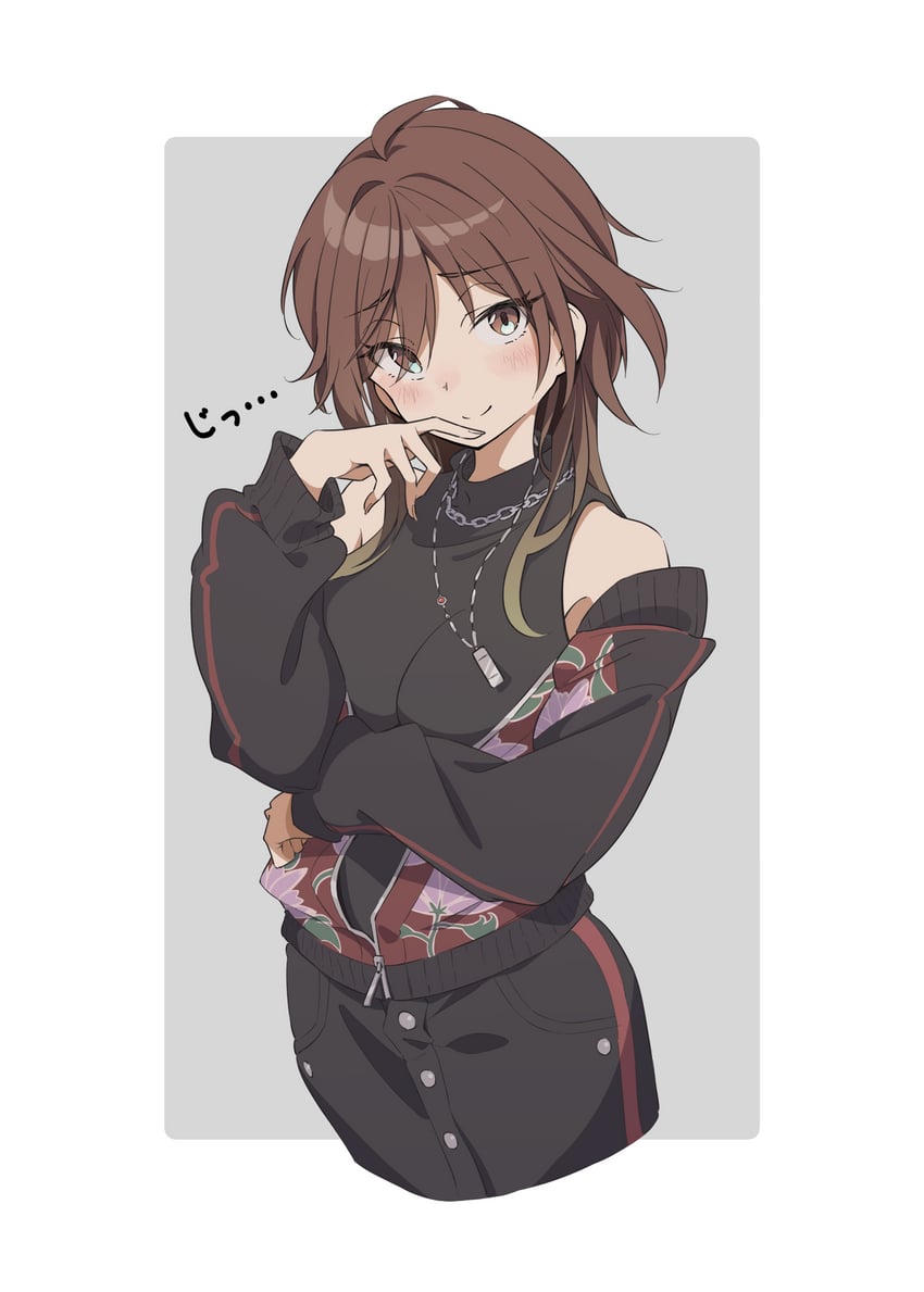 aketa mikoto (idolmaster and 1 more) drawn by eitopondo