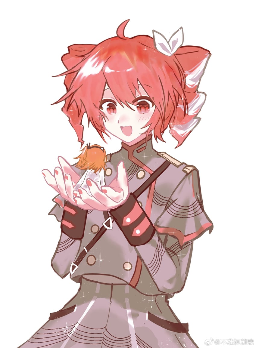 kasane teto and adachi rei (utau and 2 more) drawn by xueyu