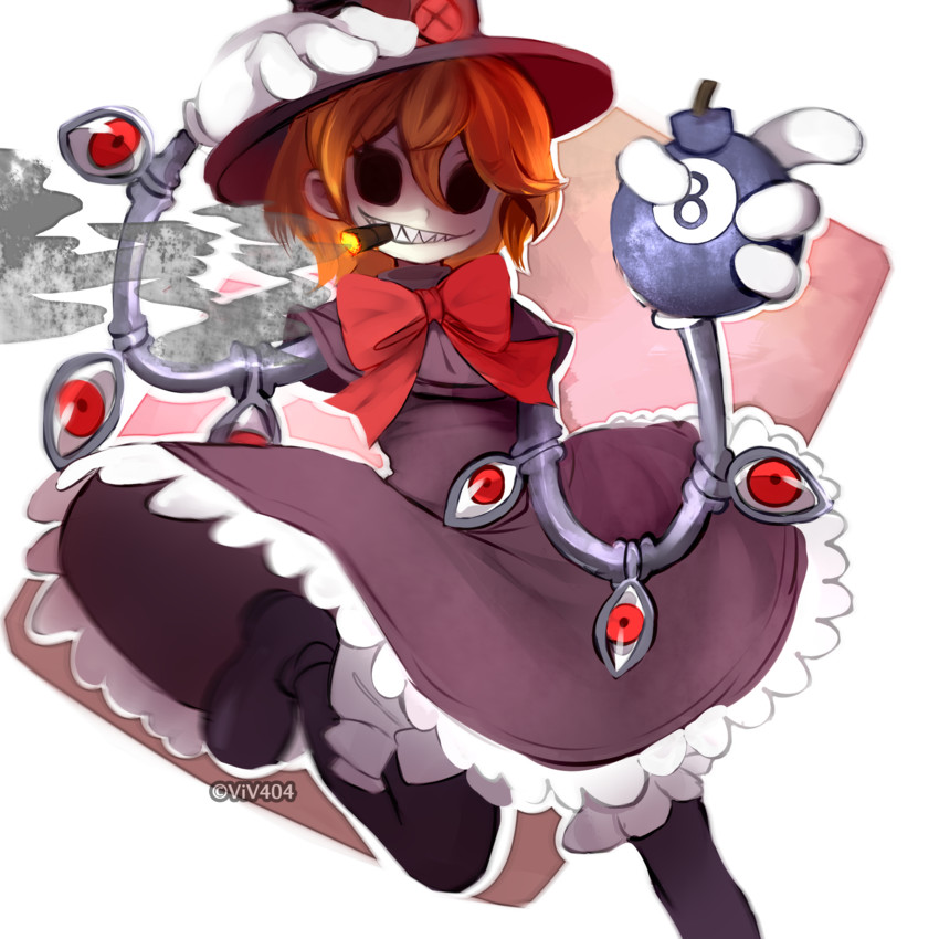 peacock and george the bomb (skullgirls) drawn by v1v404