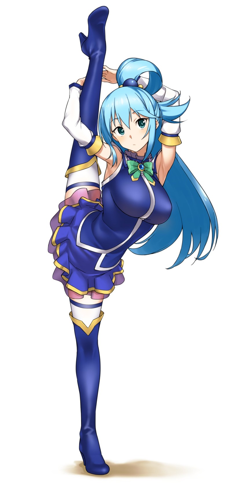 aqua (kono subarashii sekai ni shukufuku wo!) drawn by hatakenaka_(kamagabuchi)