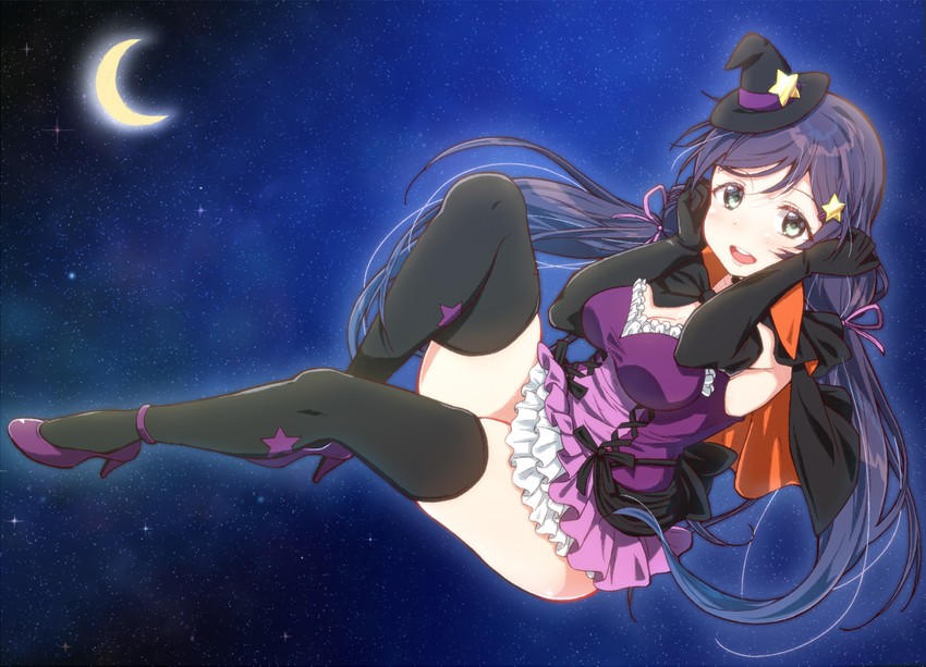 tojo nozomi (love live! and 1 more) drawn by skull573