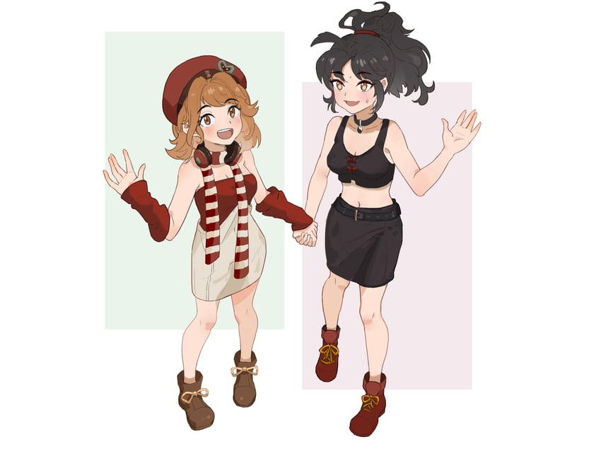 an-an lee and regulus (reverse:1999) drawn by pale_laomo