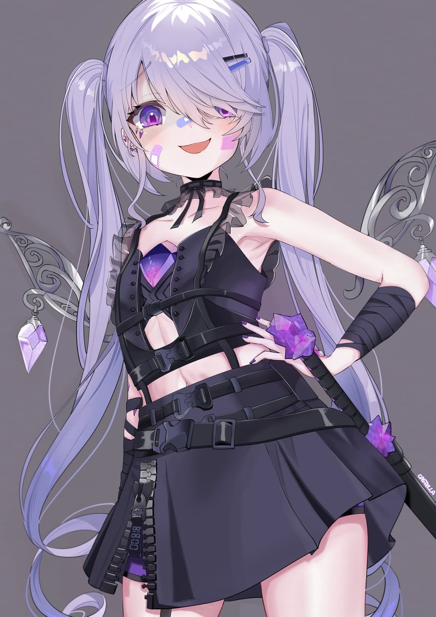 koseki bijou (hololive and 1 more) drawn by castellayaki