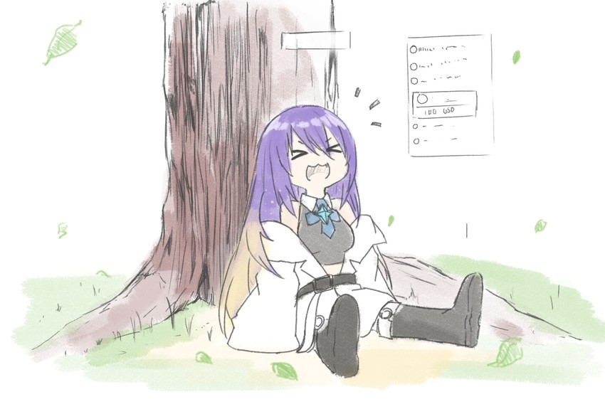 moona hoshinova (hololive and 1 more) drawn by furai_sen