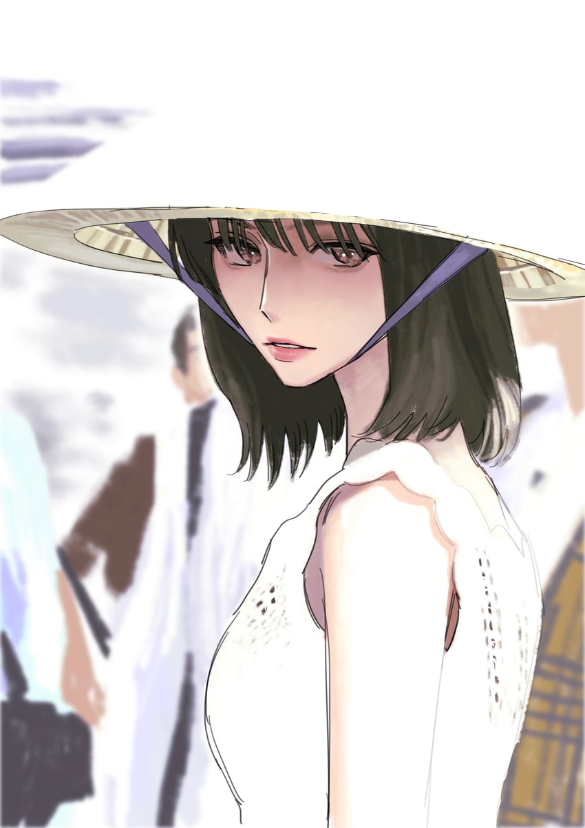 momo (real life and 1 more) drawn by jiankangmeizi
