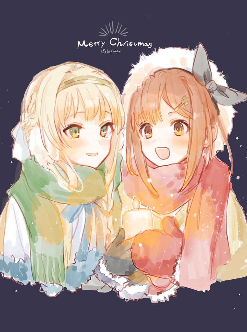 reisalin stout and klaudia valentz (atelier and 1 more) drawn by le21day