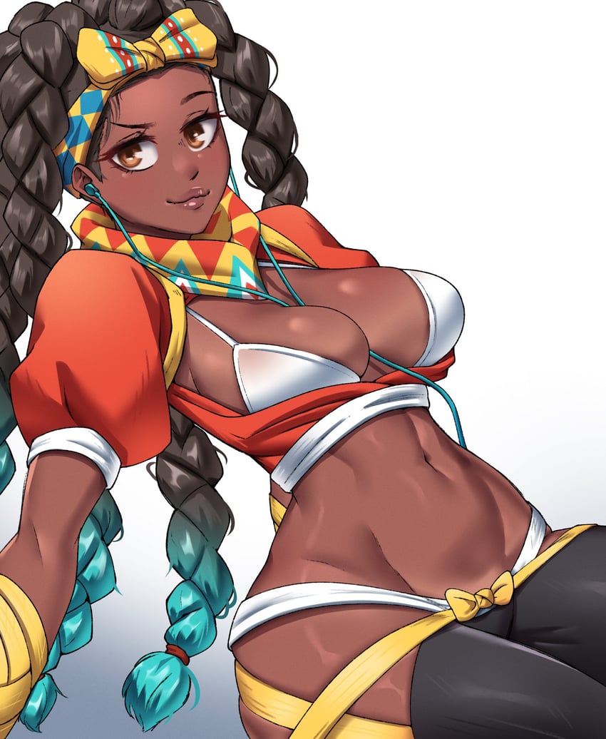 kimberly jackson (street fighter and 1 more) drawn by dracksart