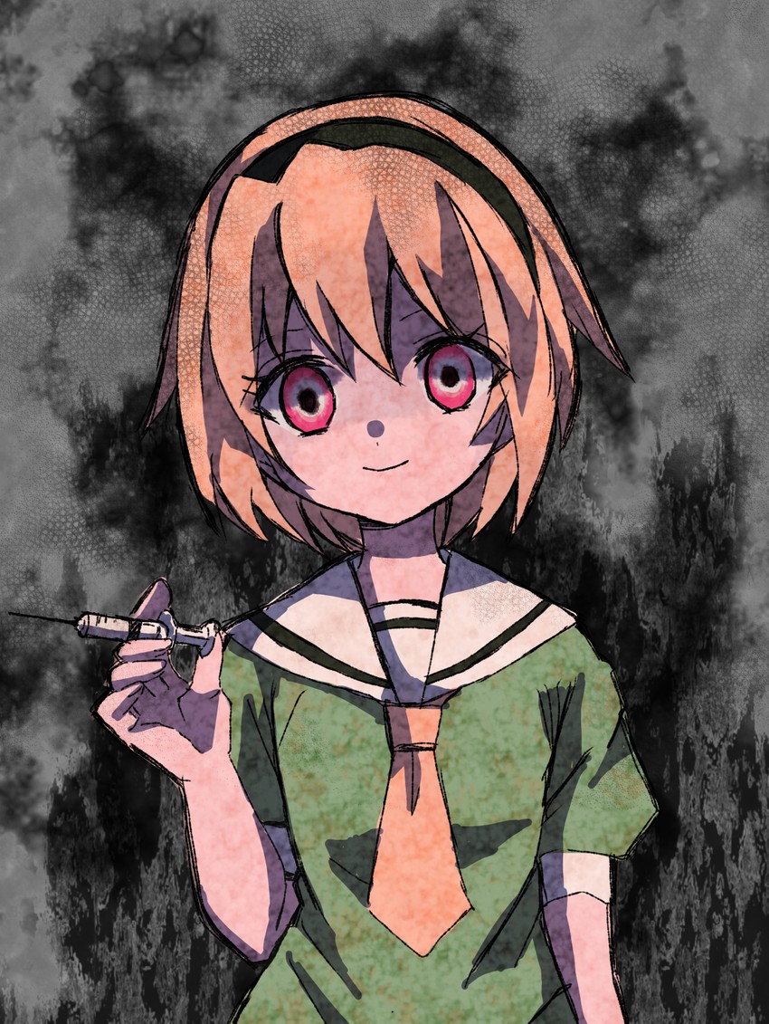 houjou satoko (higurashi no naku koro ni and 1 more) drawn by nauka