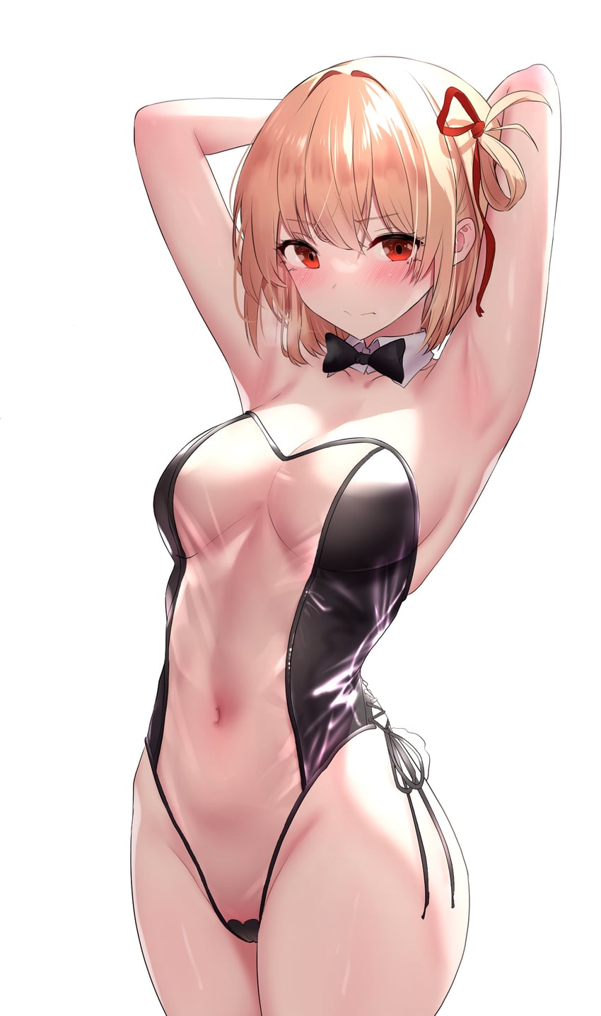 nishikigi chisato (lycoris recoil) drawn by gweda