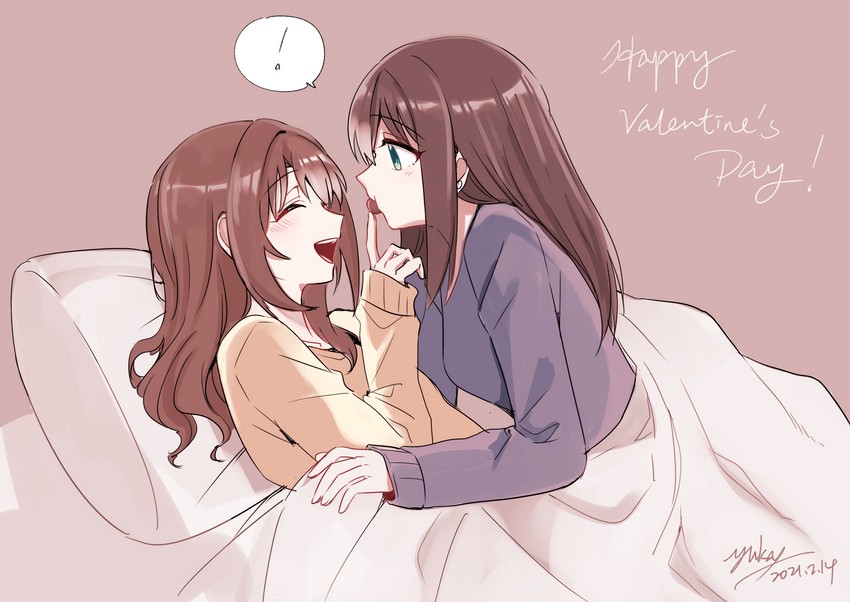 shibuya rin and shimamura uzuki (idolmaster and 1 more) drawn by yuka_(mikuxluka)