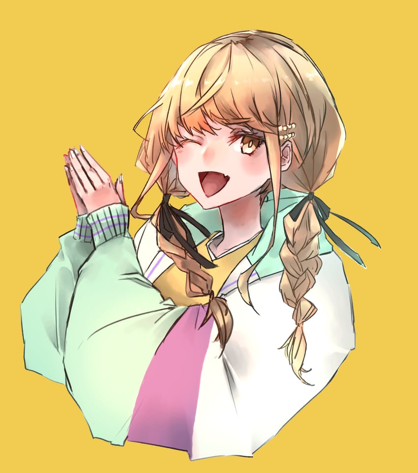 fujita kotone (idolmaster and 1 more) drawn by troylogon