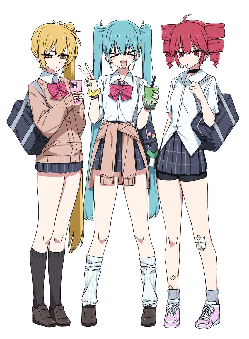 hatsune miku, kasane teto, and akita neru (vocaloid and 2 more) drawn by channel_(caststation)
