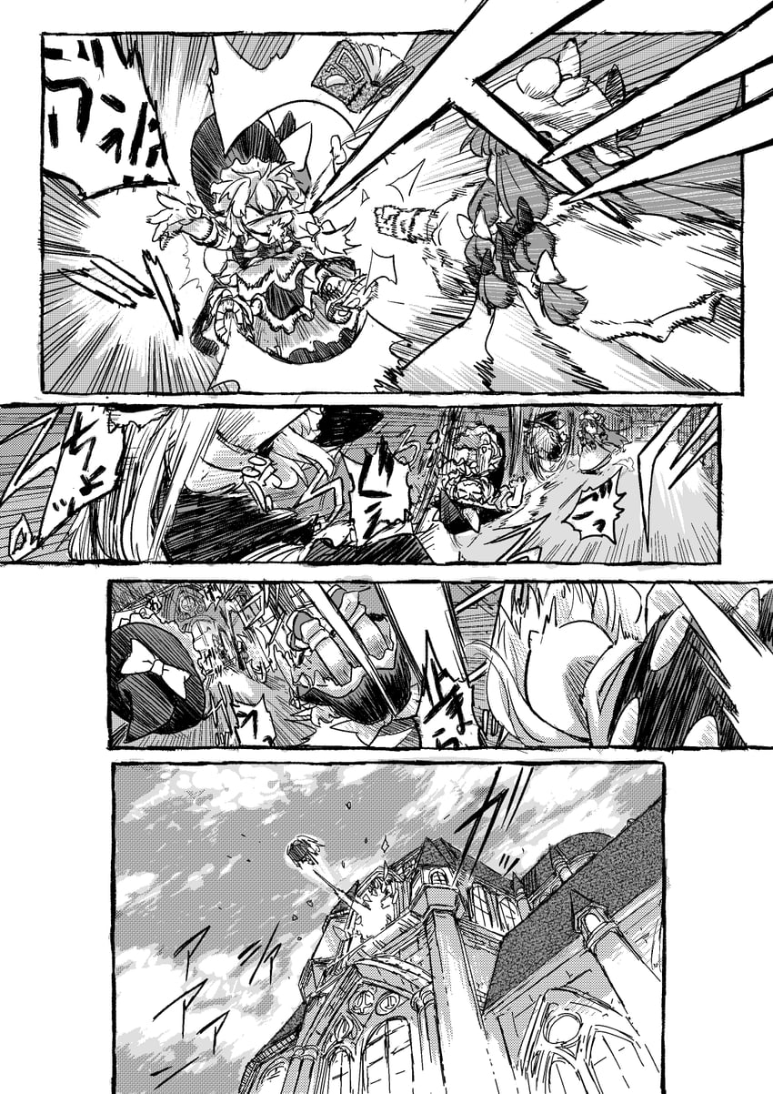 kirisame marisa and patchouli knowledge (touhou) drawn by rightorisamraido3
