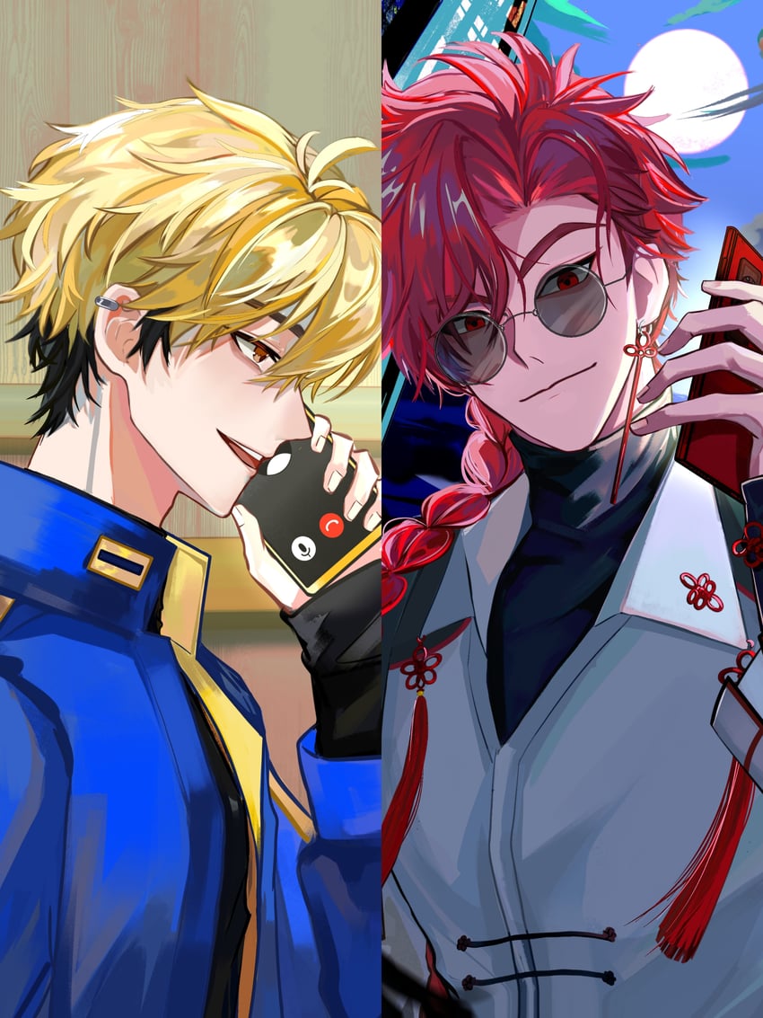 xia fei and xiao weiying (shiguang dailiren) drawn by xinjinjumin597960931473