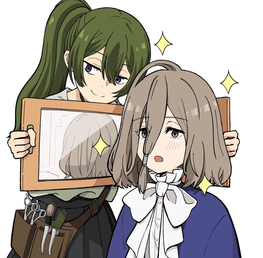 ubel and sense (sousou no frieren) drawn by oxymoron_0213