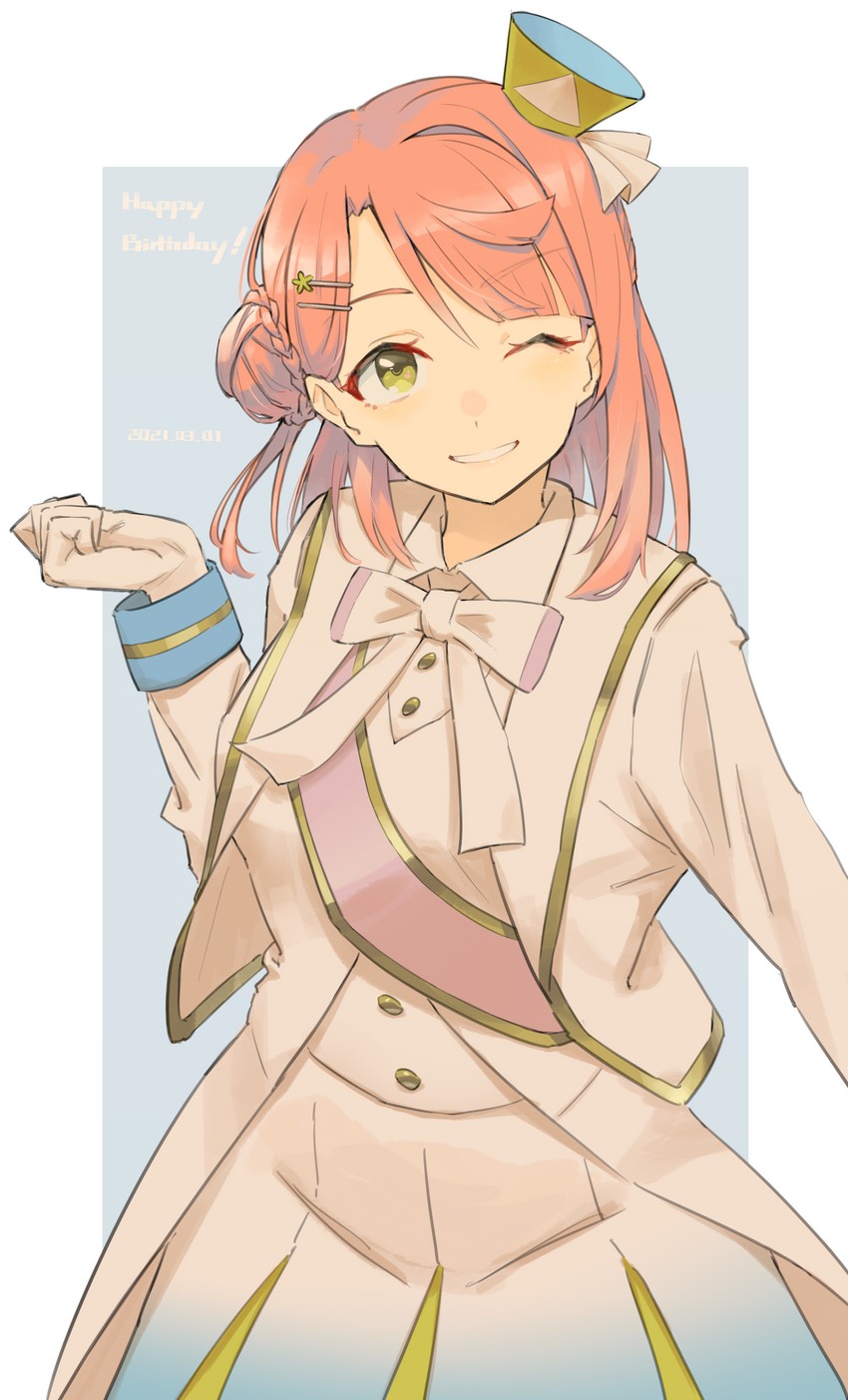 uehara ayumu (love live! and 1 more) drawn by irenji