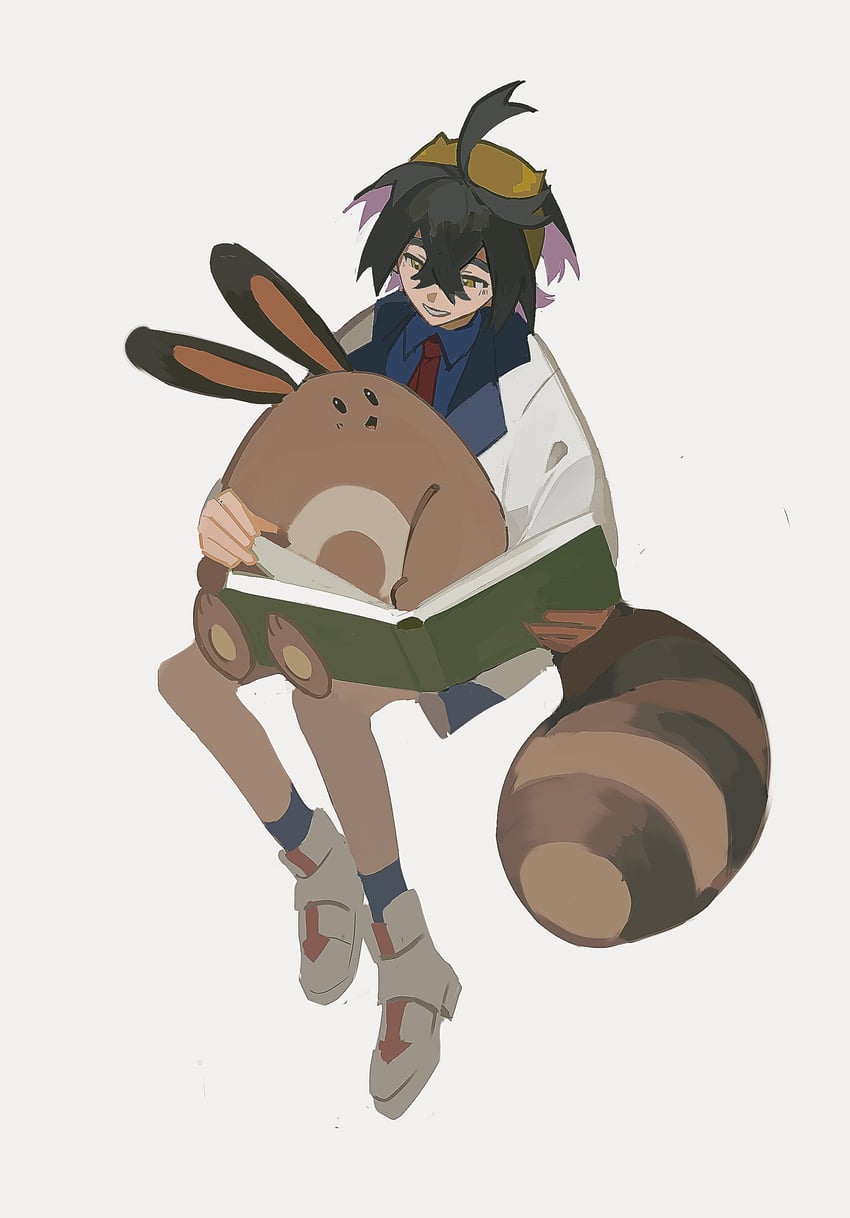 kieran and sentret (pokemon and 1 more) drawn by denoia