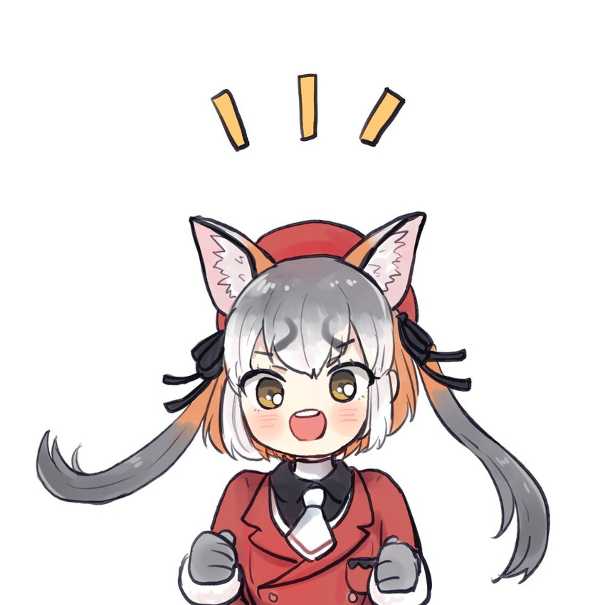 island fox (kemono friends and 1 more) drawn by san_sami