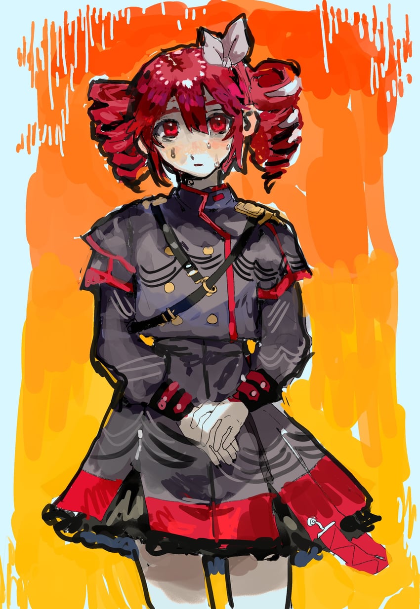 kasane teto (utau and 1 more) drawn by valendar