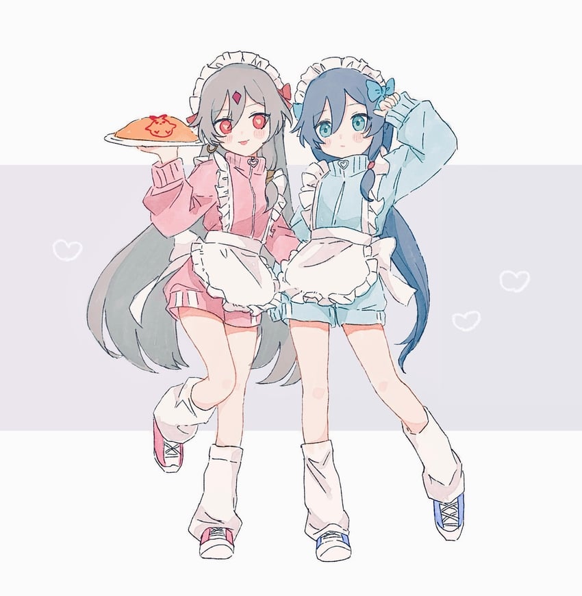 fu hua and herrscher of sentience (honkai and 1 more) drawn by tya_tya_3rd