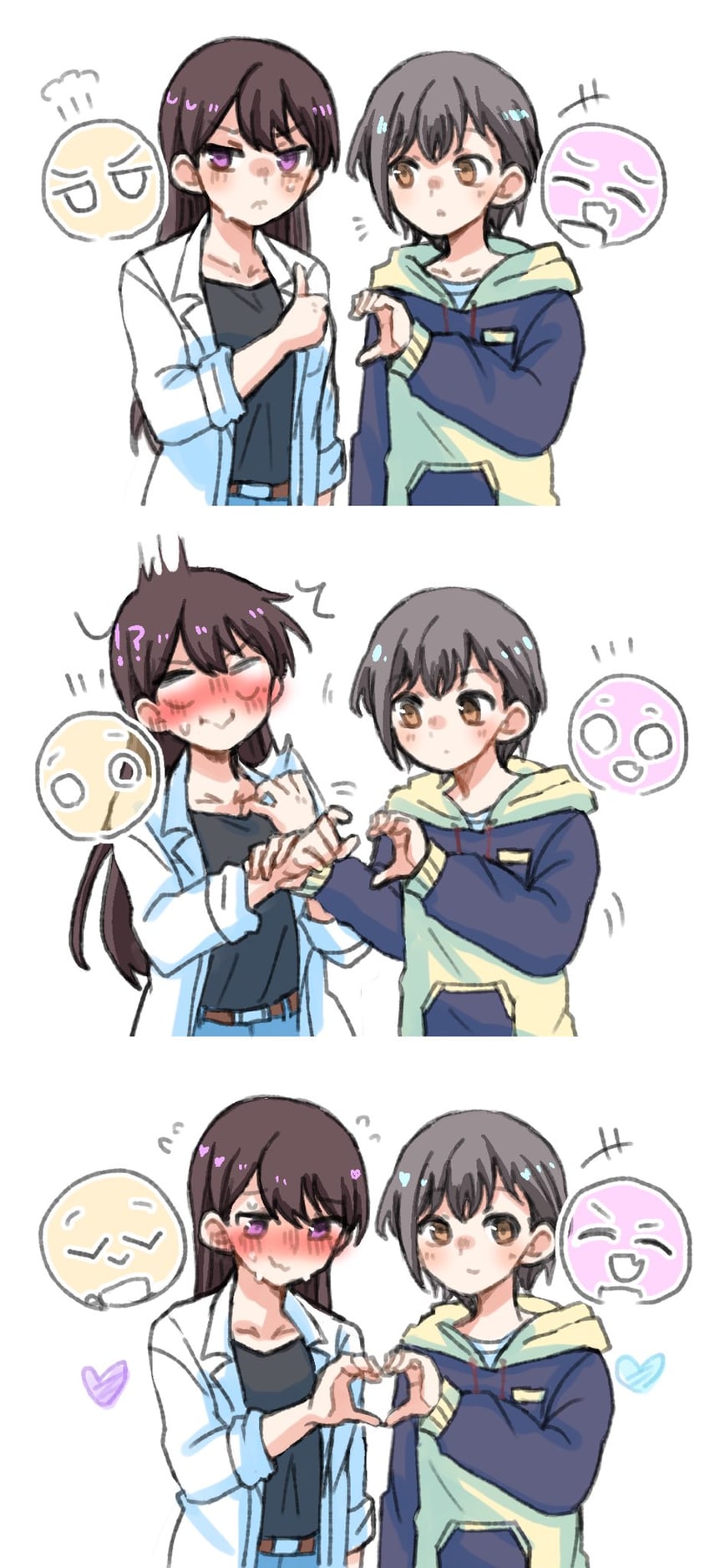 shiina taki and takamatsu tomori (bang dream! and 1 more) drawn by satoshi_(peso727)
