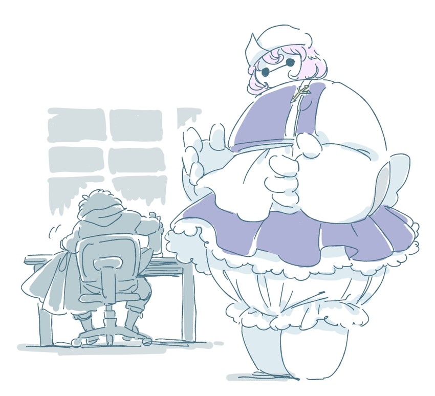 letty whiterock, baymax, and hiro hamada (touhou and 1 more) drawn by mitsumoto_jouji