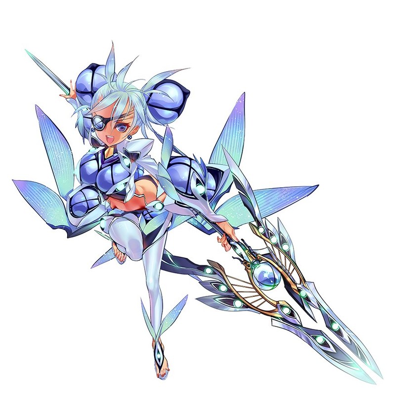 praxis (xenoblade chronicles and 1 more) drawn by choco_(chocolate_shop)