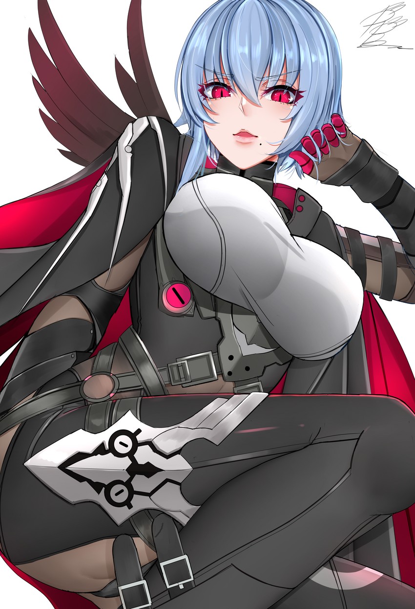 raven (honkai and 1 more) drawn by noise_paper