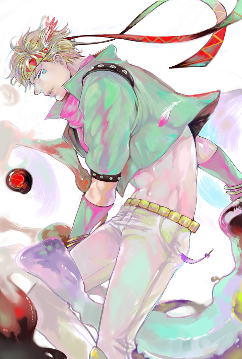 caesar anthonio zeppeli (jojo no kimyou na bouken and 1 more) drawn by wellycheee