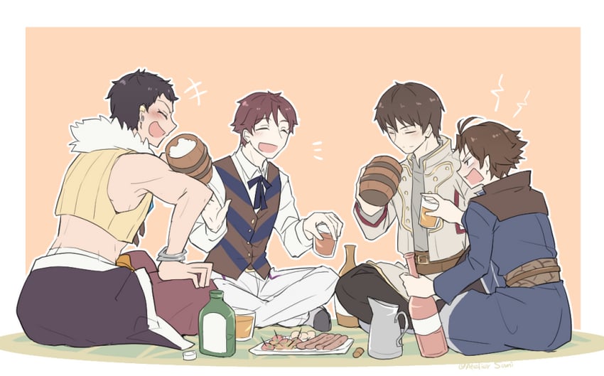 sterkenburg cranach, ficus finis, christoph aurel arland, and nicodemus david dieter (atelier and 1 more) drawn by karasumi_(aiseec)