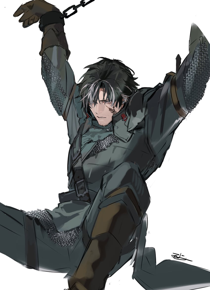 clive rosfield (final fantasy and 1 more) drawn by mao_qiu_mao_qiu