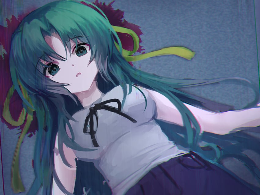sonozaki shion (higurashi no naku koro ni and 1 more) drawn by nyako_(x_nyako_x)