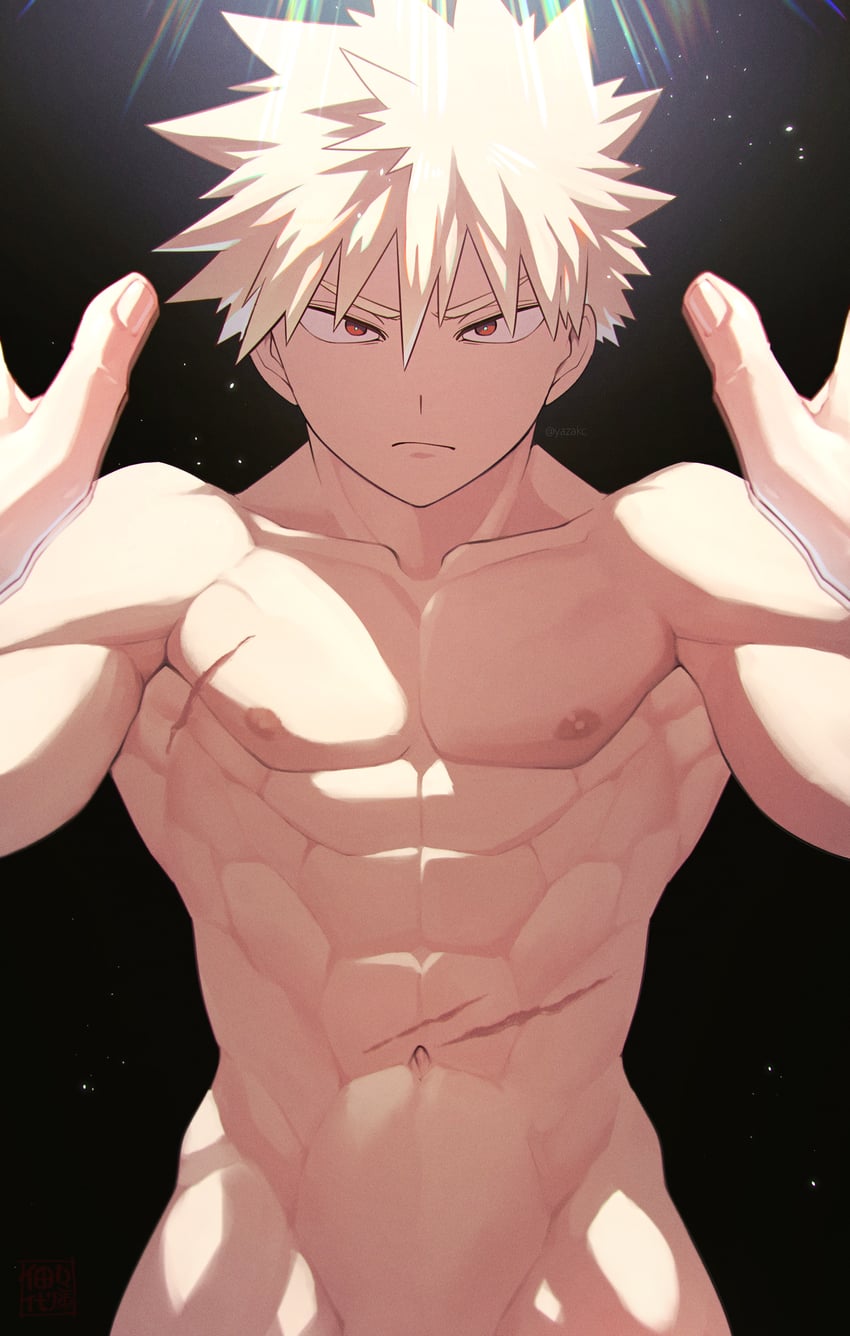 bakugou katsuki (boku no hero academia) drawn by yazaki_(yazakc)