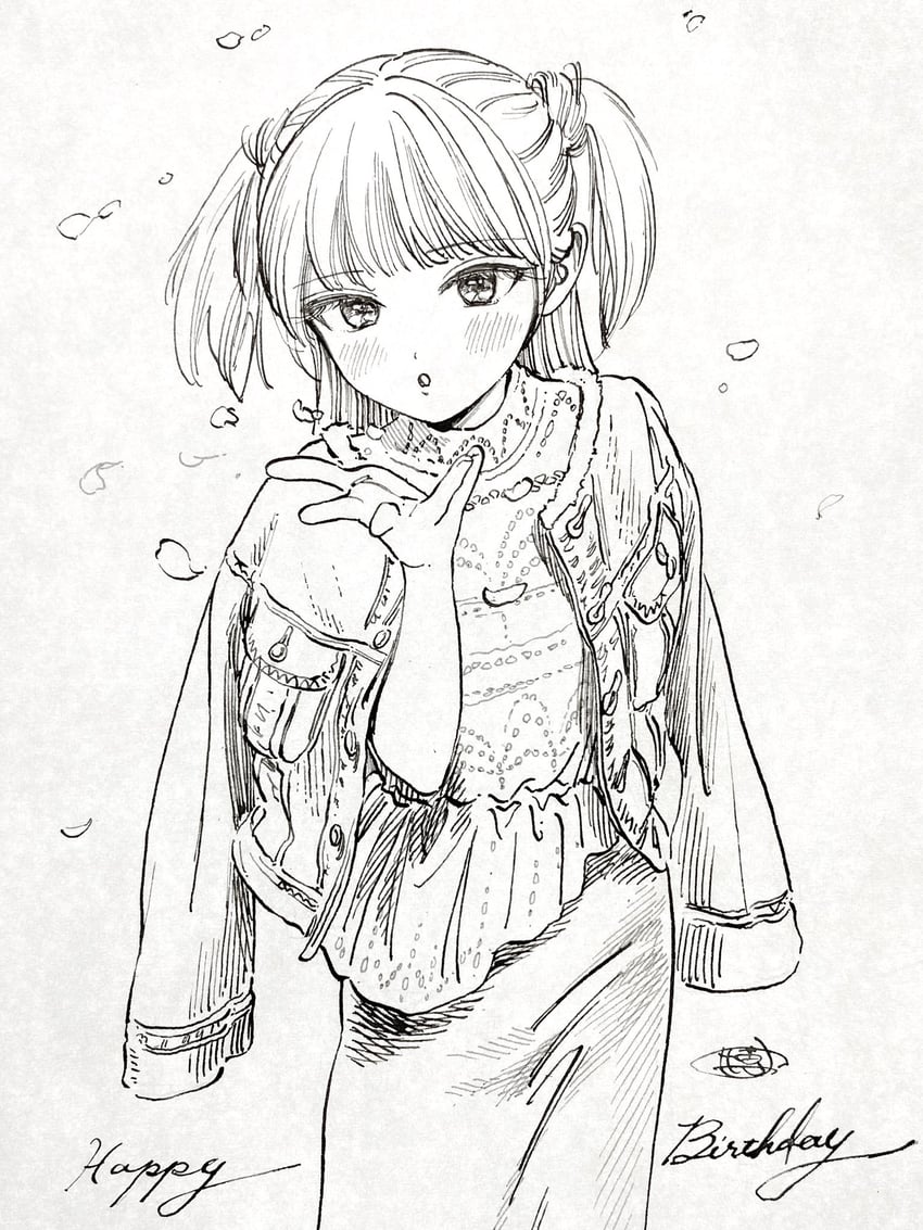 kizaki erika (akebi-chan no serafuku) drawn by hiro_(dismaless)