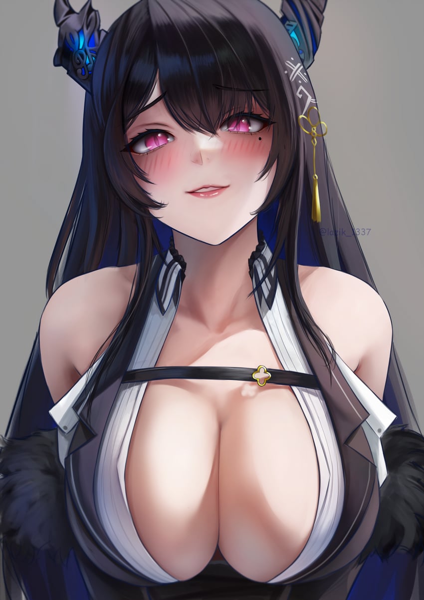 nerissa ravencroft (hololive and 1 more) drawn by lazik_1337
