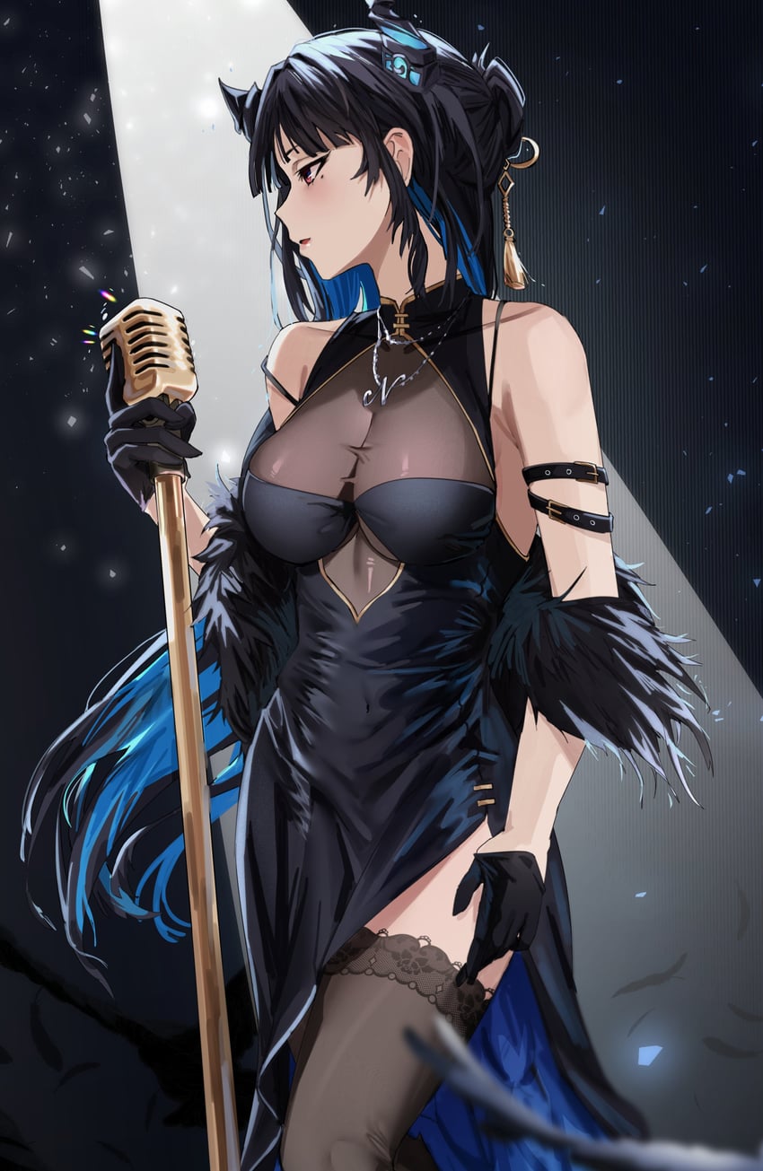 nerissa ravencroft (hololive and 1 more) drawn by trixie_(trixiex33)