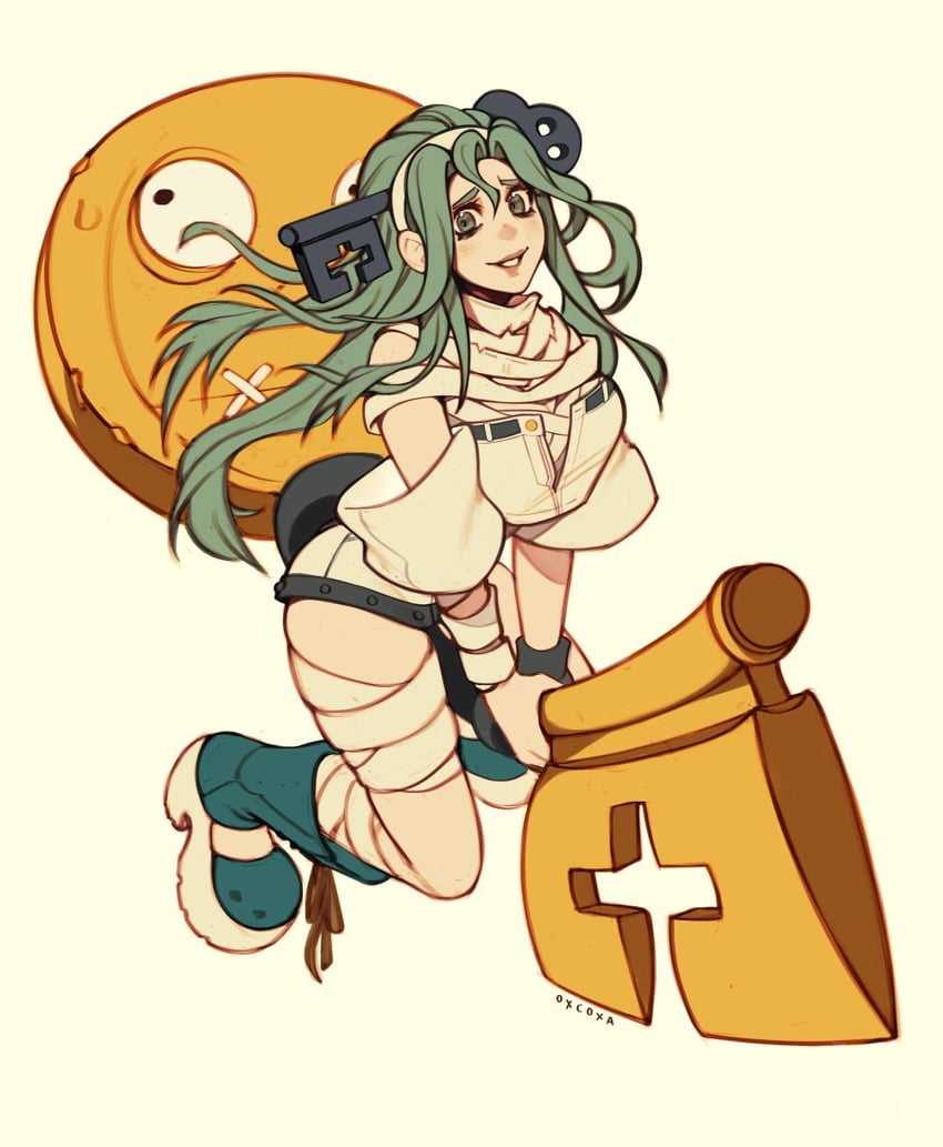 a.b.a and paracelsus (guilty gear and 1 more) drawn by oxcoxa