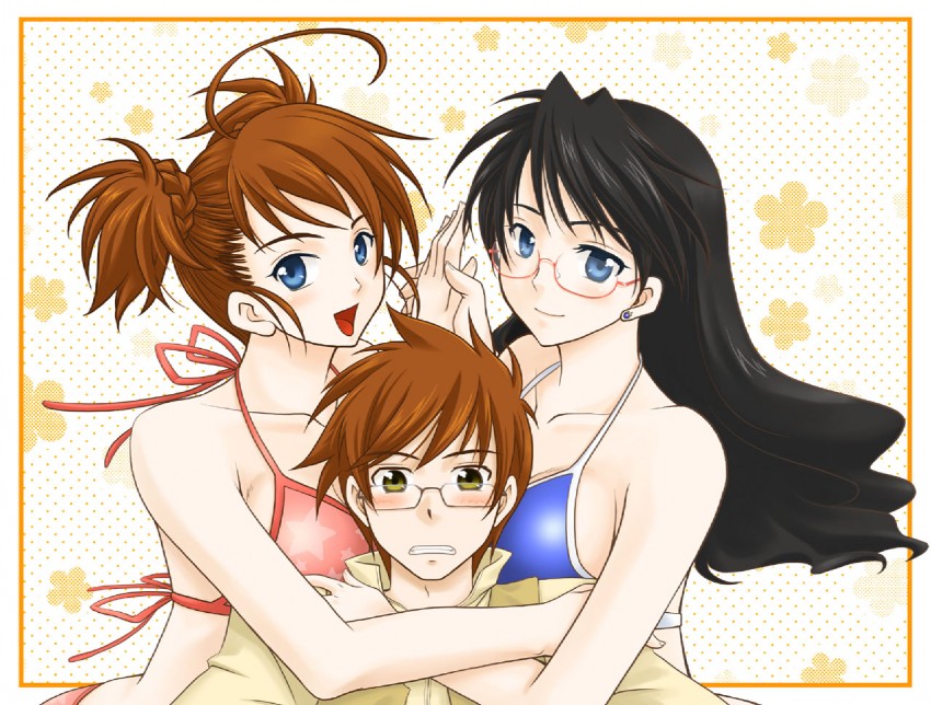 arika yumemiya and lena sayers (my-otome and 1 more) drawn by honjou_rika and licca_(artist)