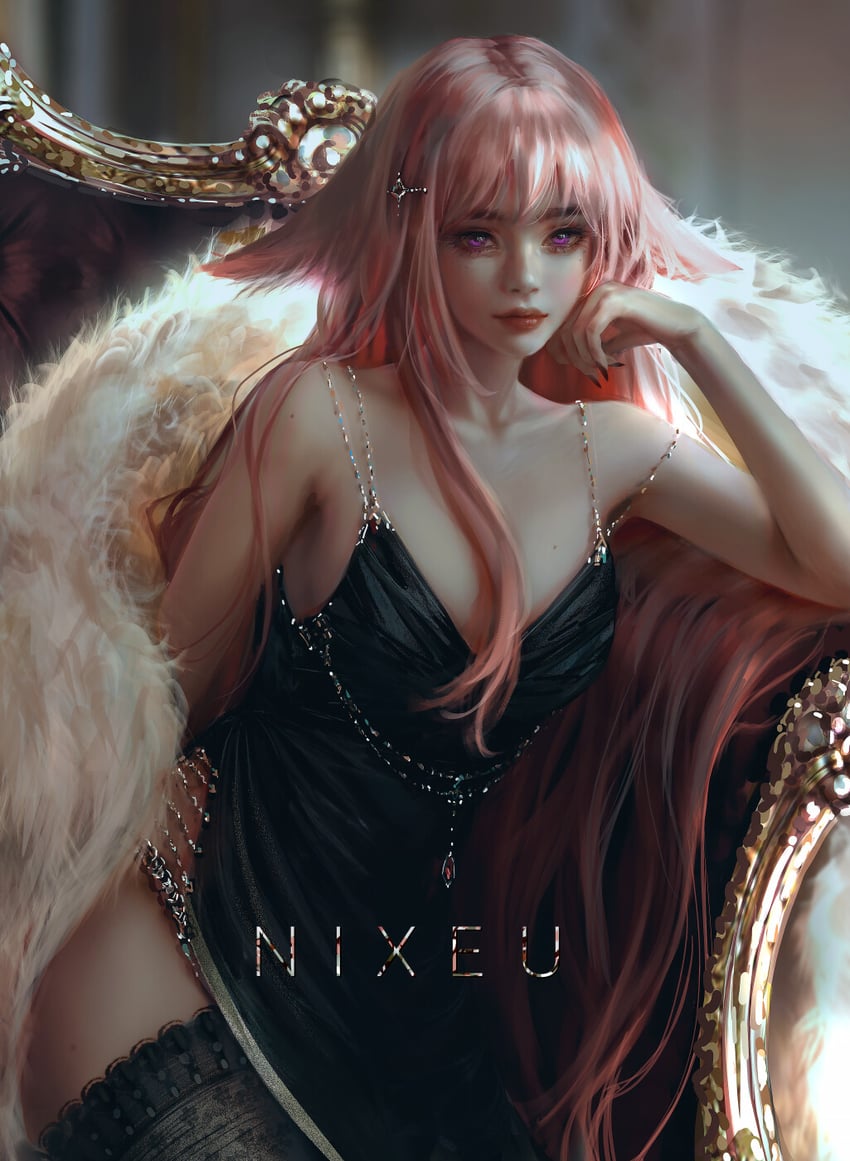 yae miko (genshin impact) drawn by nixeu